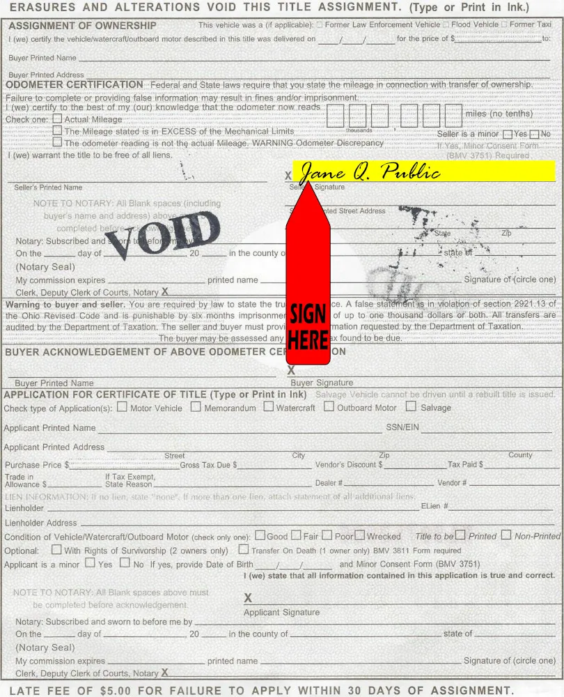 Ohio Title